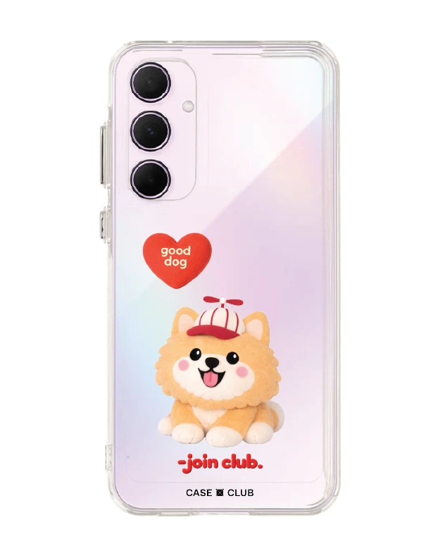เคสใส samsung a55 join the club heartful ปอมเมอเรเนียน