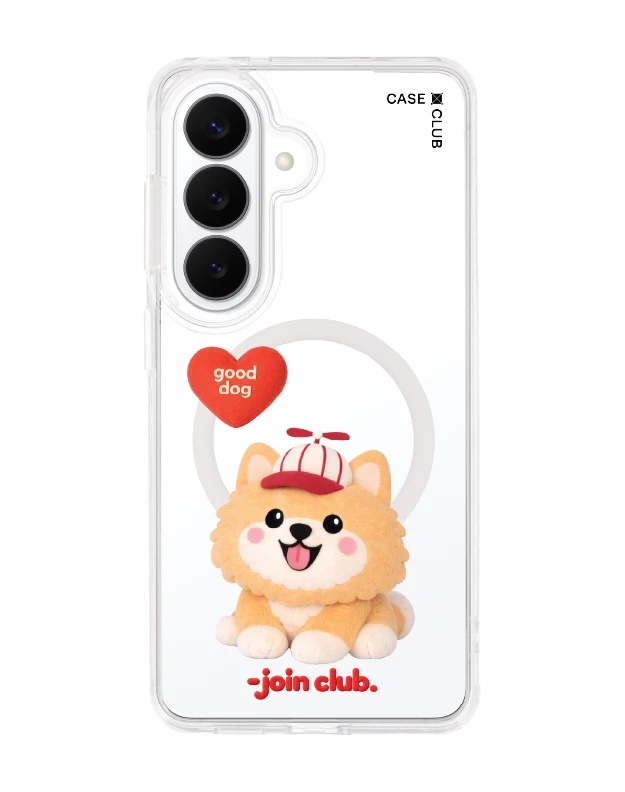 samsung galaxy s26 clear magsafe join the club heartful pomeranian