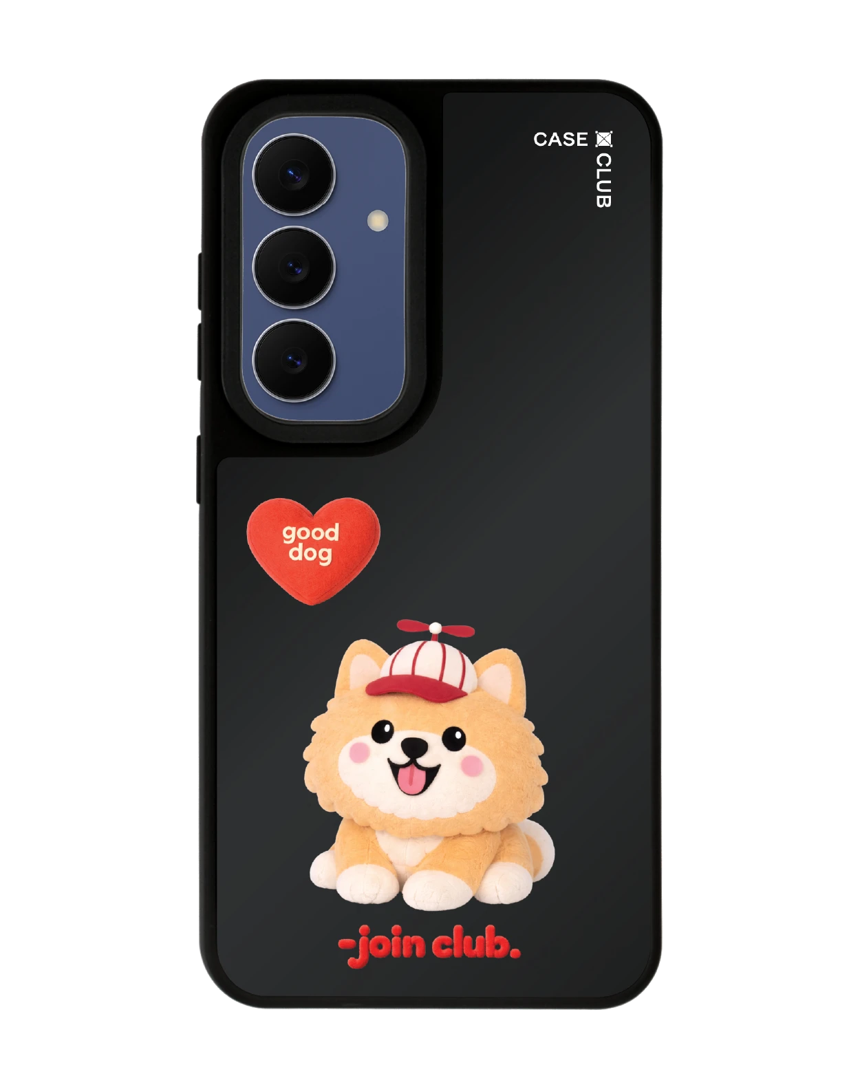 samsung s24 matte black mirror magsafe join the club heartful pomeranian