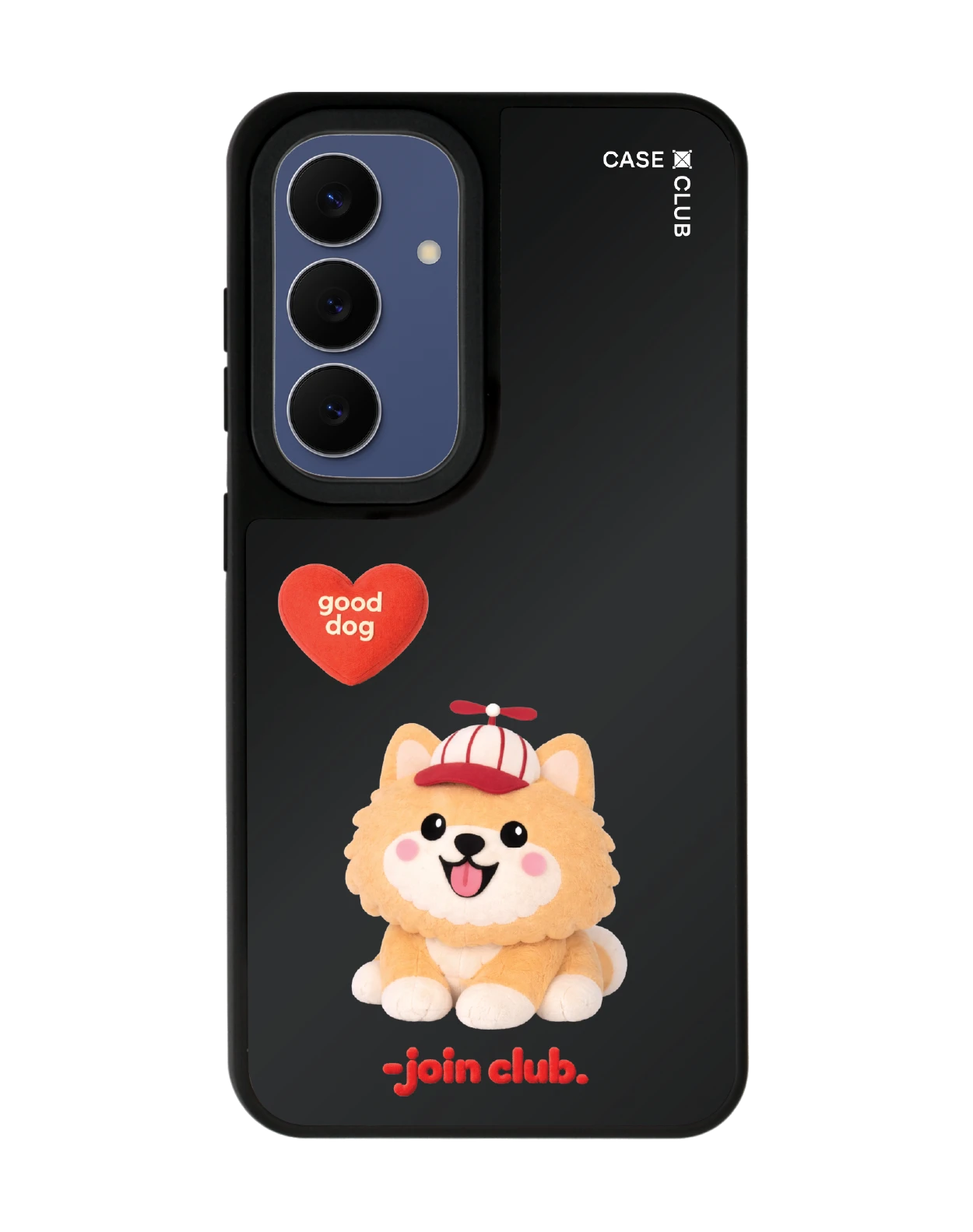 samsung s25 matte black mirror magsafe join the club heartful pomeranian