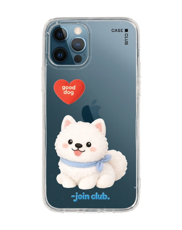 เคสใส iphone 12/12 pro join the club heartful ซามอยด์