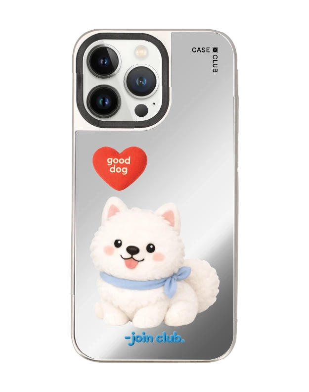 iphone 14 pro max mirror magsafe join the club heartful samoyed