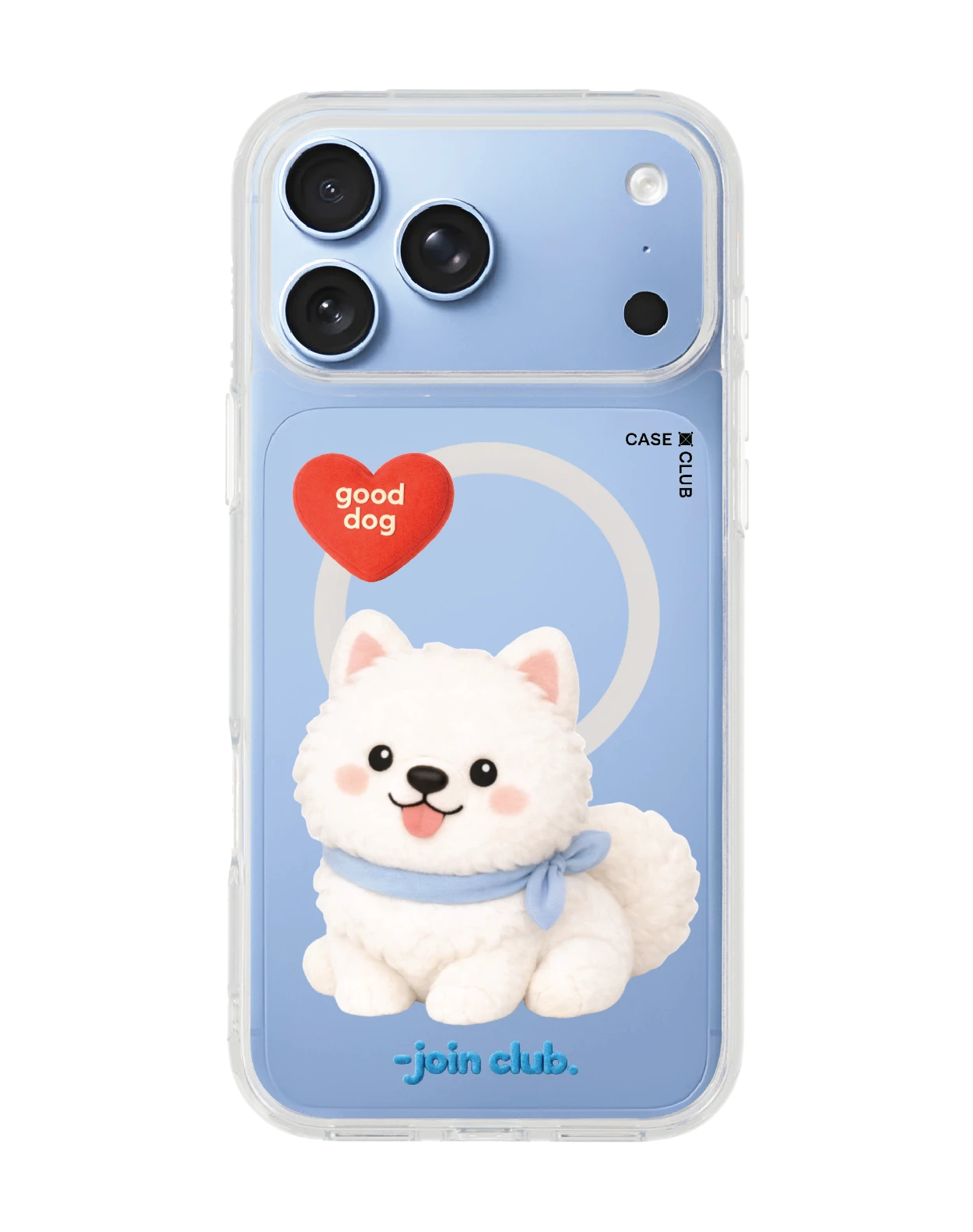 เคสใส iphone 18 pro max magsafe jtc heartful ซามอยด์