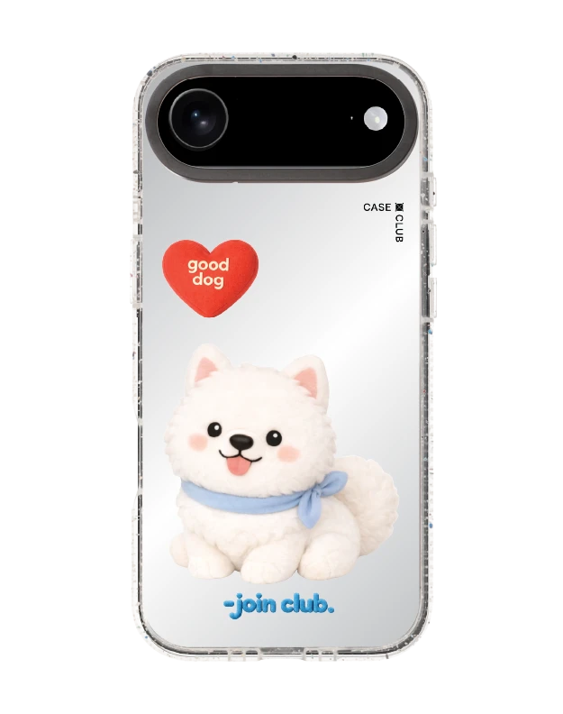 iphone air clear mirror magsafe join the club heartful samoyed