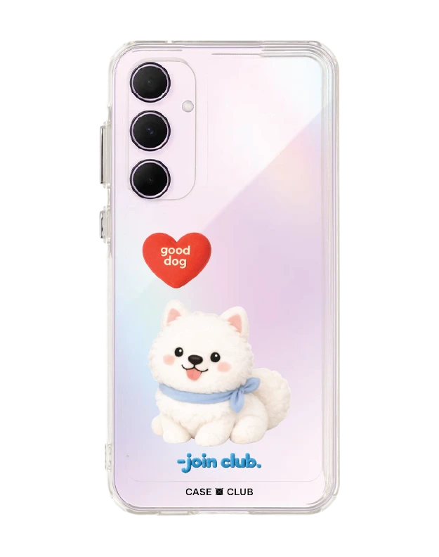 เคสใส samsung a55 join the club heartful ซามอยด์