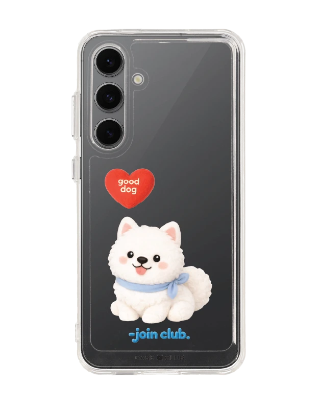 เคสใส samsung s24 fe join the club heartful ซามอยด์
