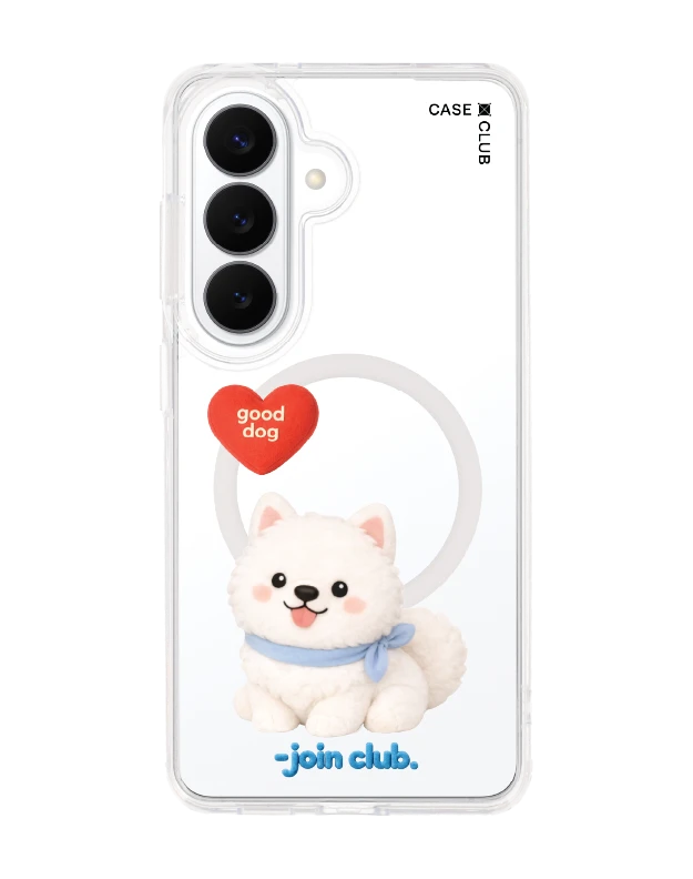 samsung galaxy s26 clear magsafe join the club heartful samoyed