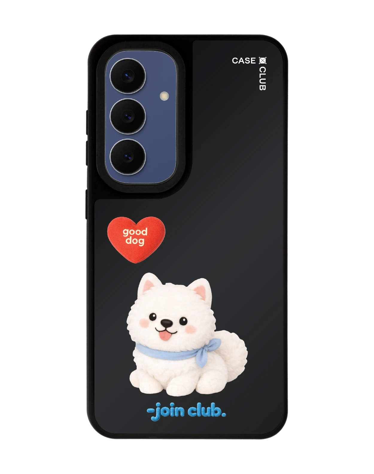 samsung s24 matte black mirror magsafe join the club heartful samoyed