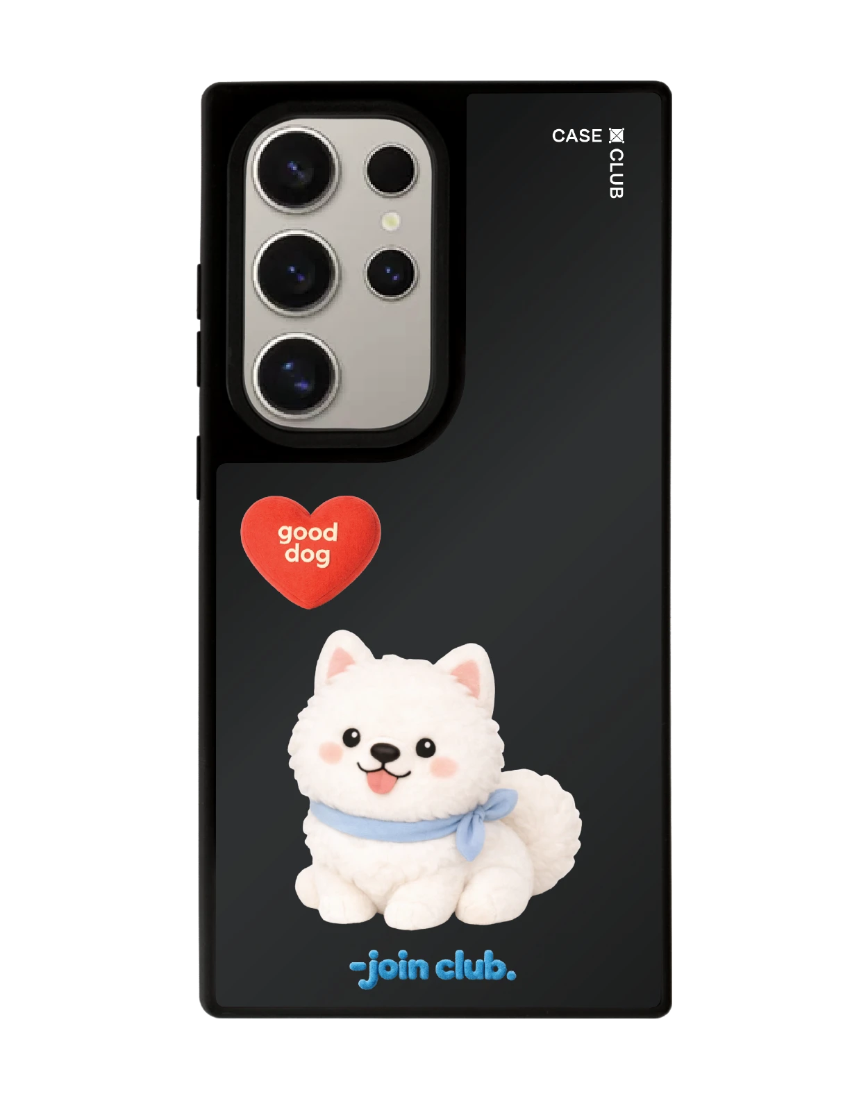 เคสกระจกดำ samsung s24 ultra matte magsafe join the club heartful ซามอยด์