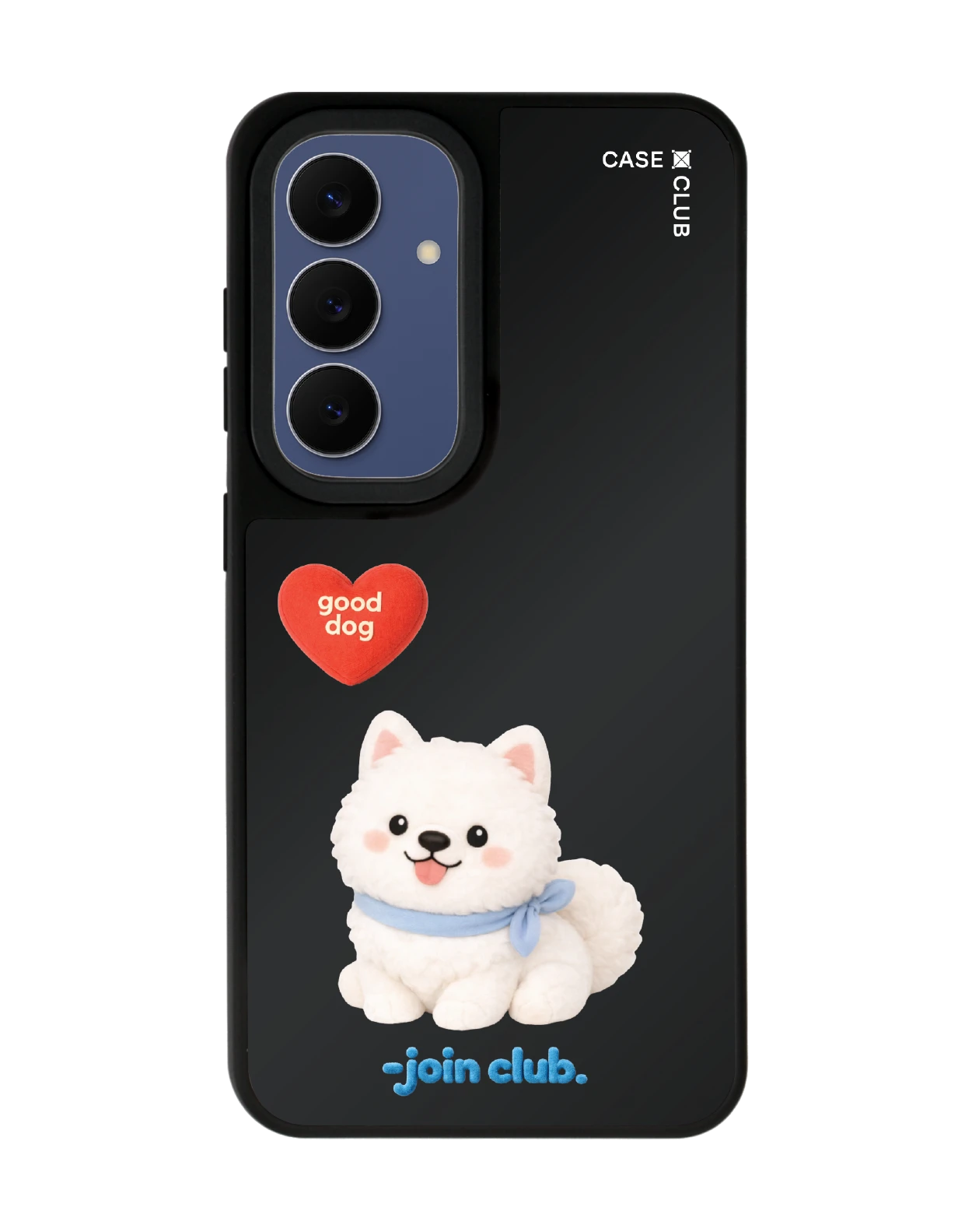 samsung s25 matte black mirror magsafe join the club heartful samoyed