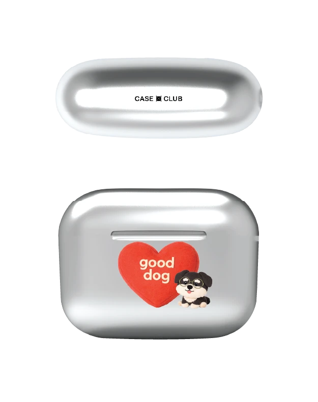 airpods pro 3 silver case join the club heartful schnauzer