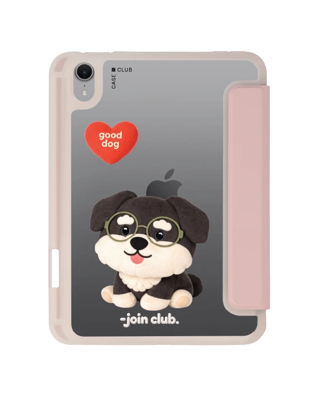 เคสใส ipad mini 7 สีชมพู join the club heartful ชเนาเซอร์