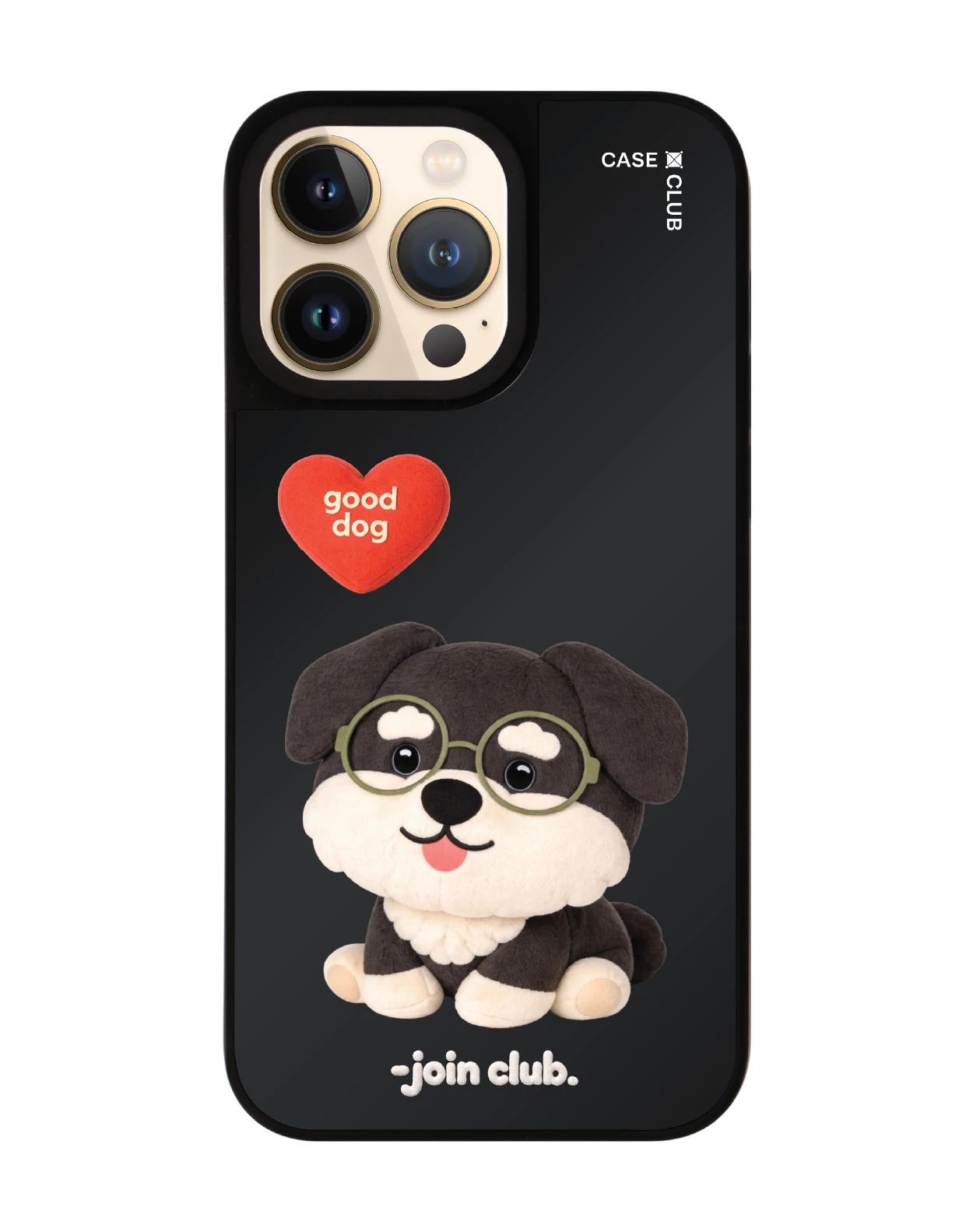 เคสกระจก iphone 14 pro max matte magsafe join the club heartful ชเนาเซอร์