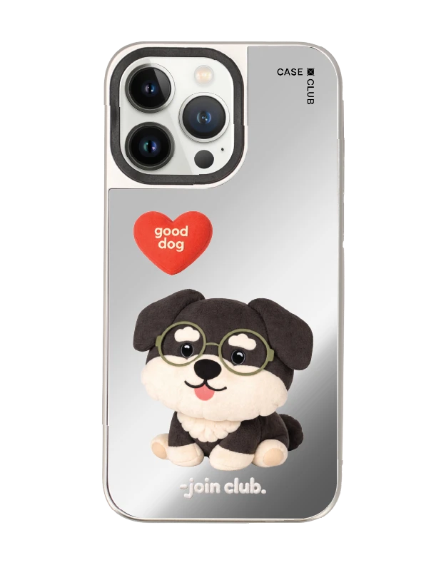 iphone 14 pro max mirror magsafe join the club heartful schnauzer