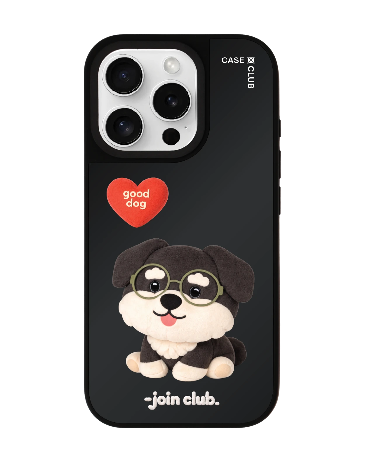 เคสกระจก iphone 16 pro matte magsafe join the club heartful ชเนาเซอร์