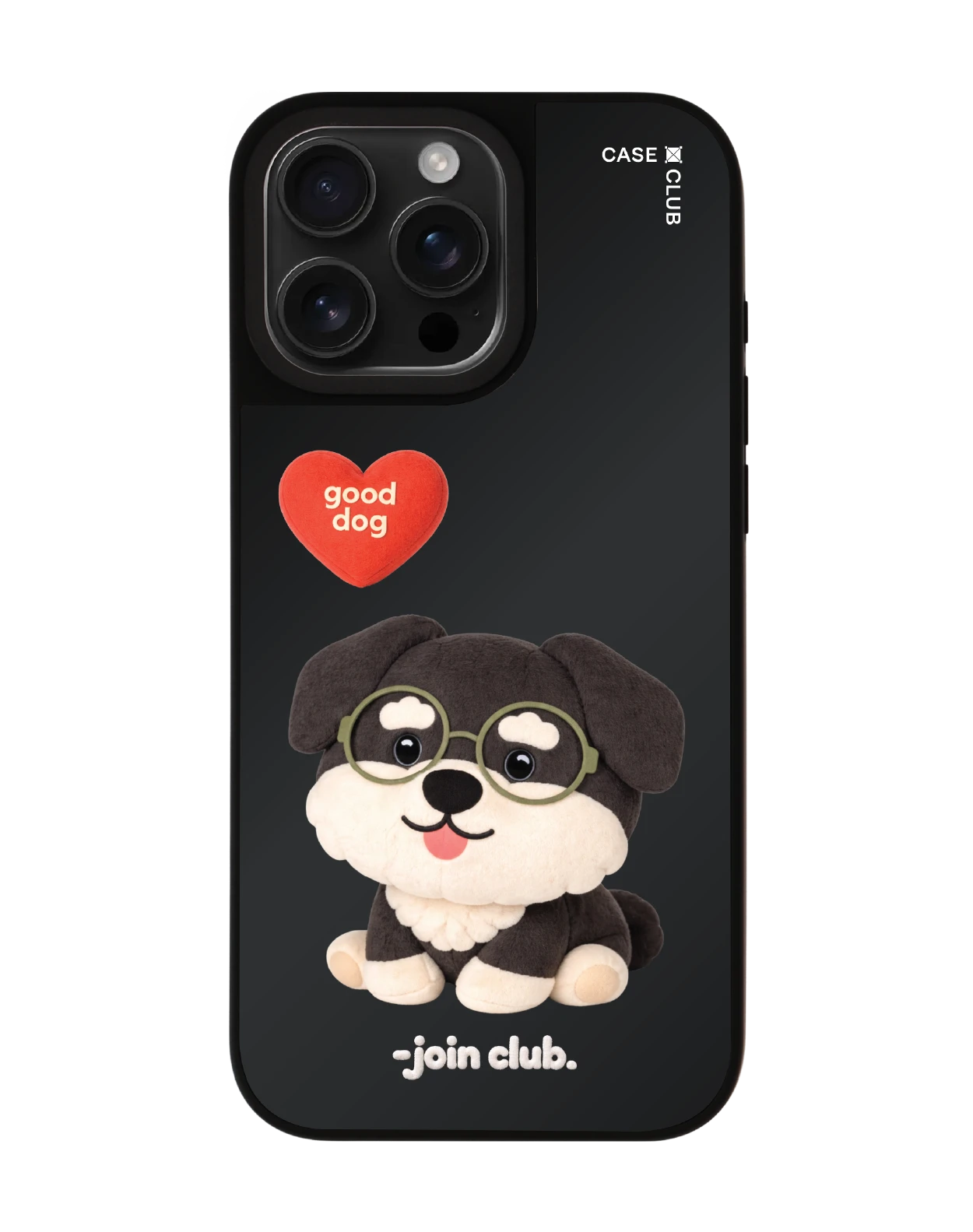 เคสกระจก iphone 16 pro max matte magsafe join the club heartful ชเนาเซอร์