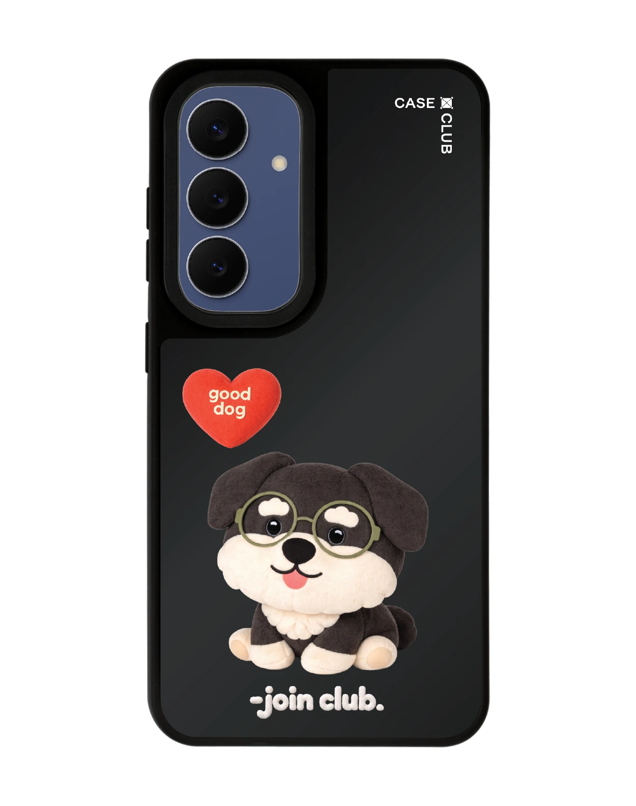 samsung s24 matte black mirror magsafe join the club heartful schnauzer