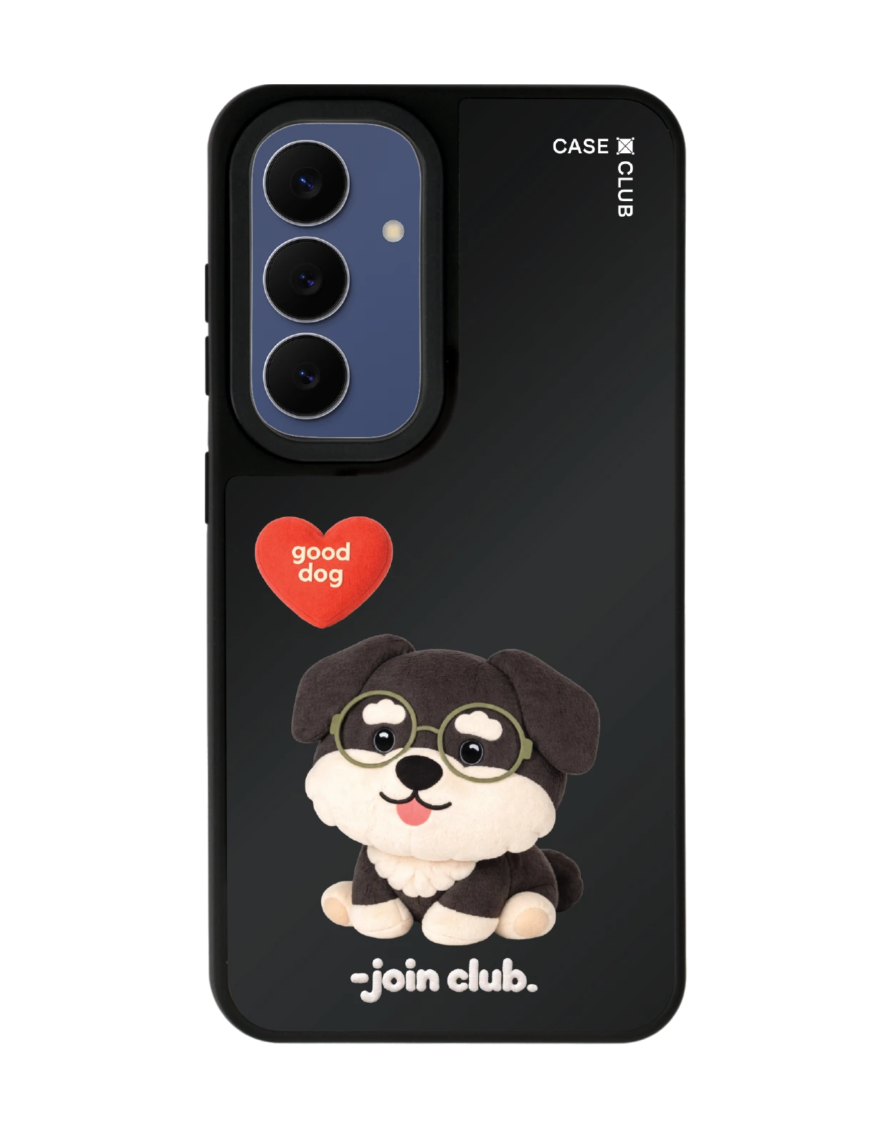 samsung s25 matte black mirror magsafe join the club heartful schnauzer