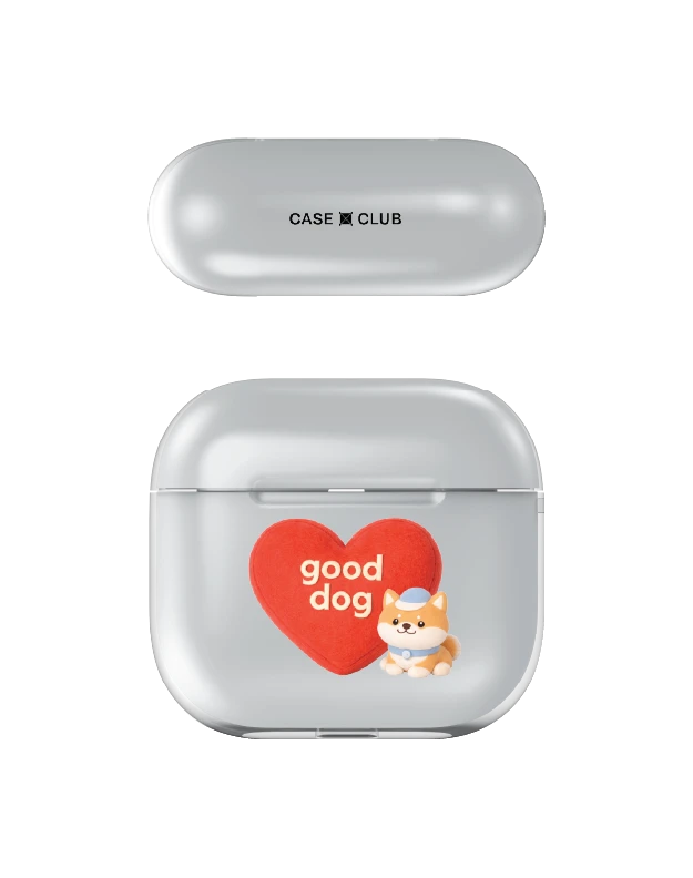 เคสใส airpods 4 join the club heartful ชิบะ