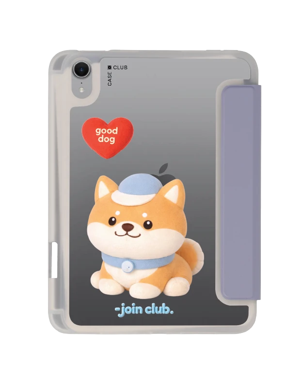 เคสใส ipad mini 7 สีม่วง join the club heartful ชิบะ