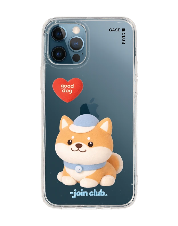 เคสใส iphone 12/12 pro join the club heartful ชิบะ