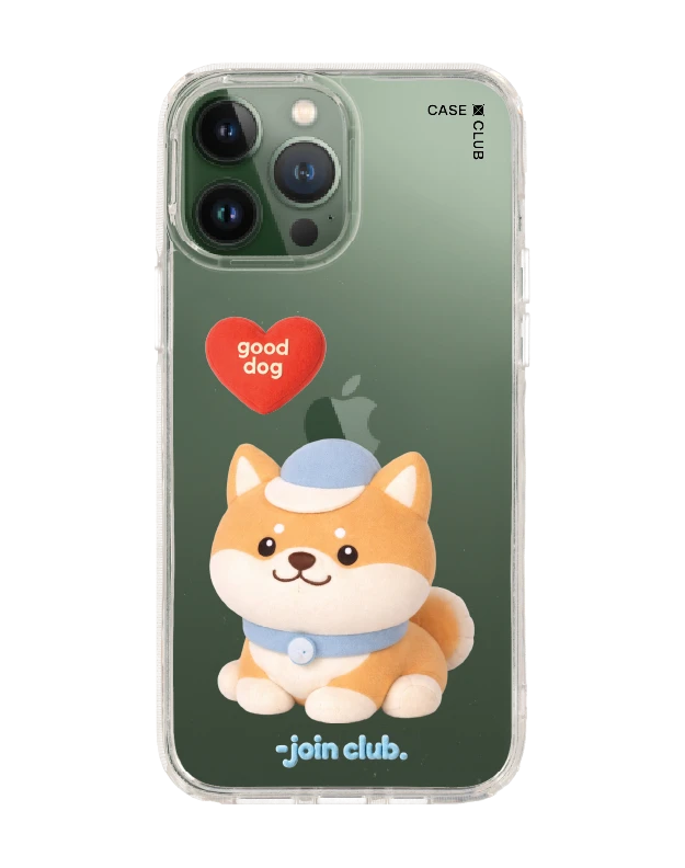 เคสใส iphone 13 pro max join the club heartful ชิบะ