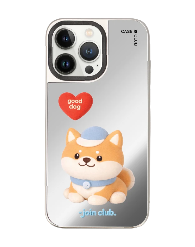 iphone 14 pro max mirror magsafe join the club heartful shiba
