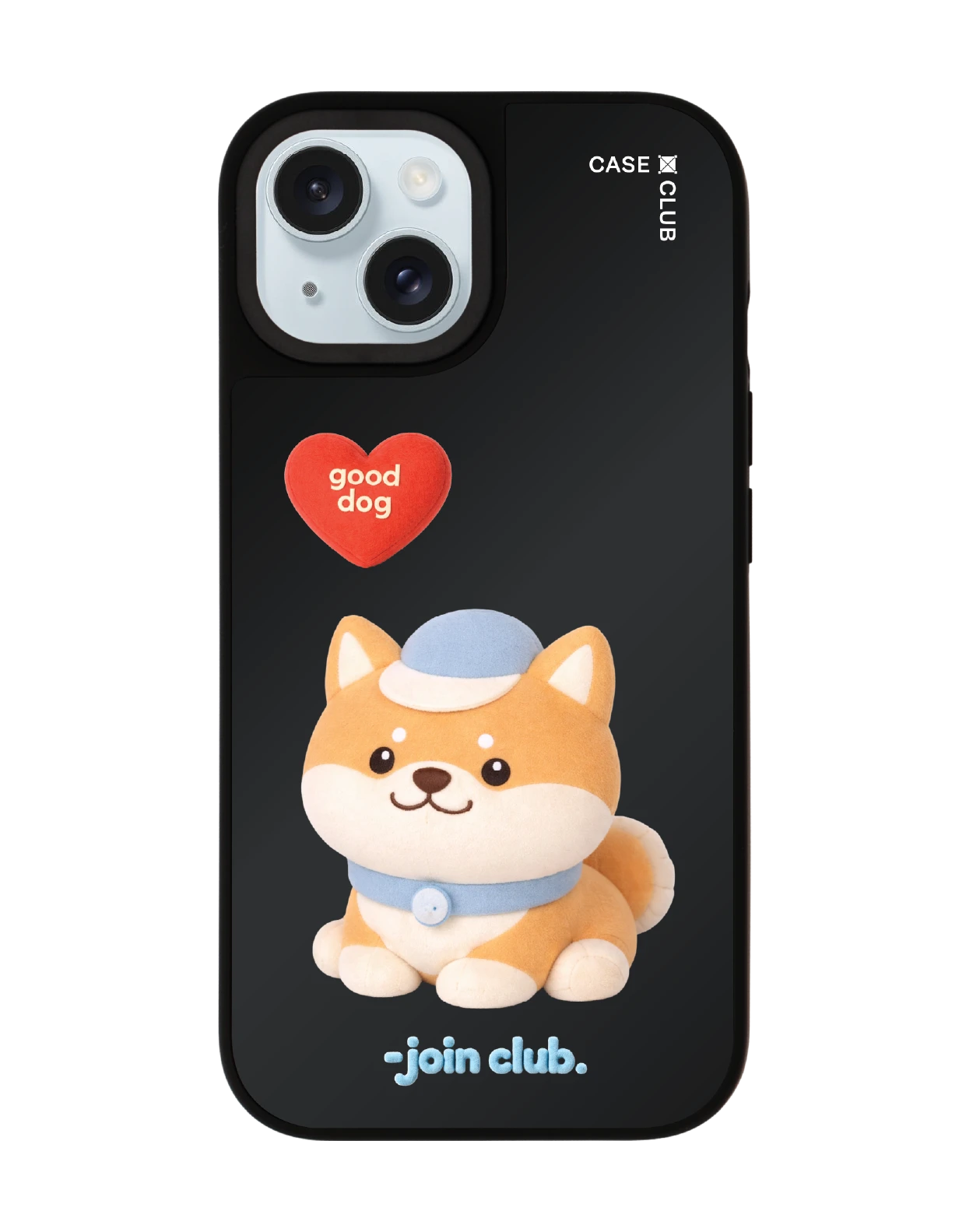 เคสกระจก iphone 15 matte magsafe join the club heartful ชิบะ