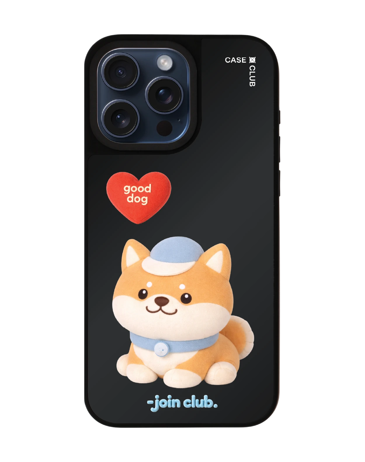 เคสกระจก iphone 15 pro max matte magsafe join the club heartful ชิบะ