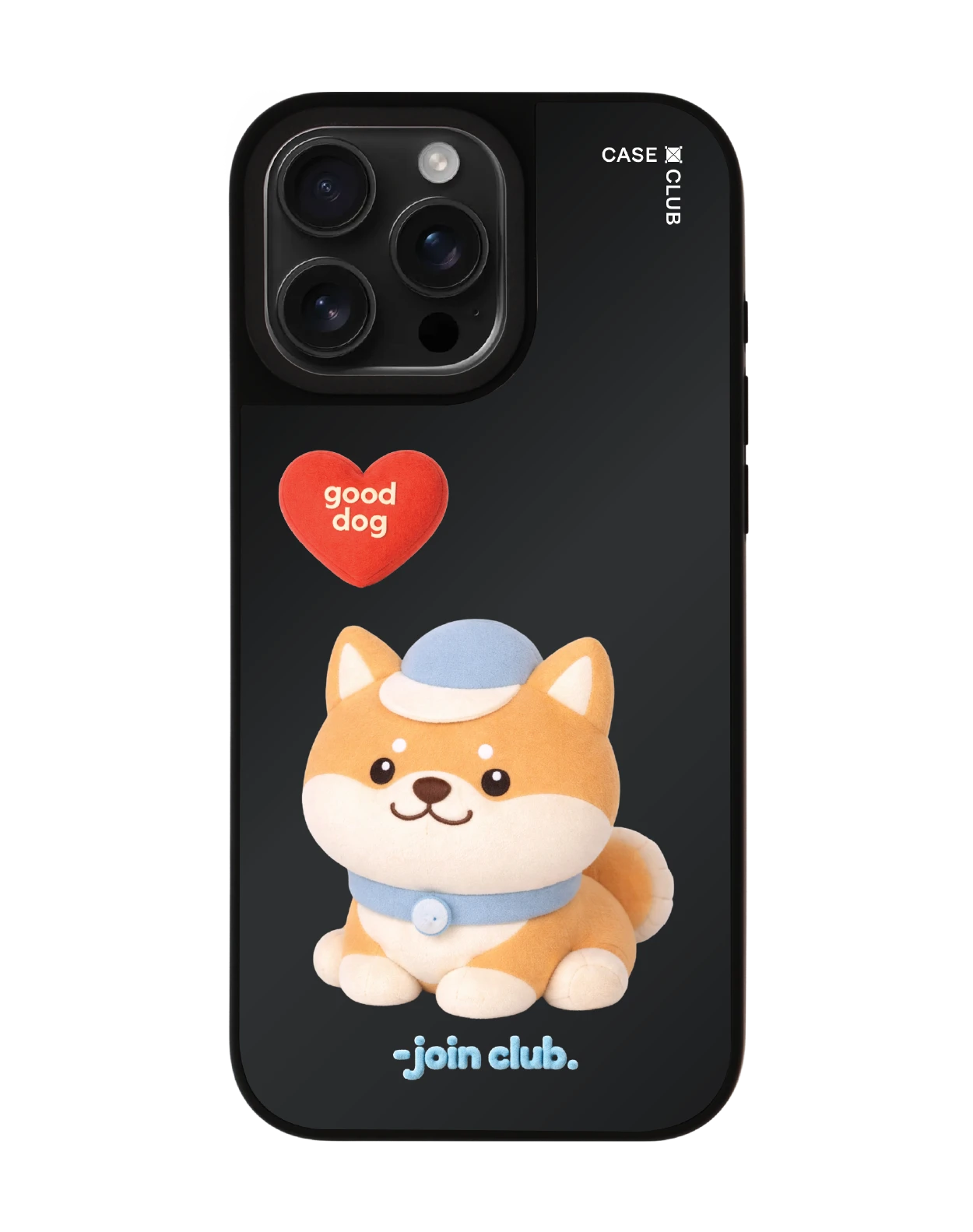 เคสกระจก iphone 16 pro max matte magsafe join the club heartful ชิบะ