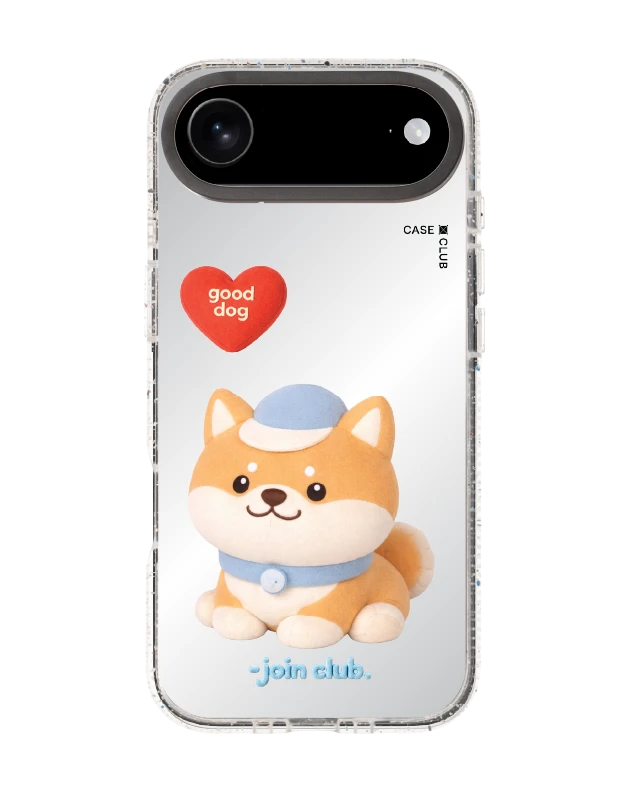 iphone air clear mirror magsafe join the club heartful shiba