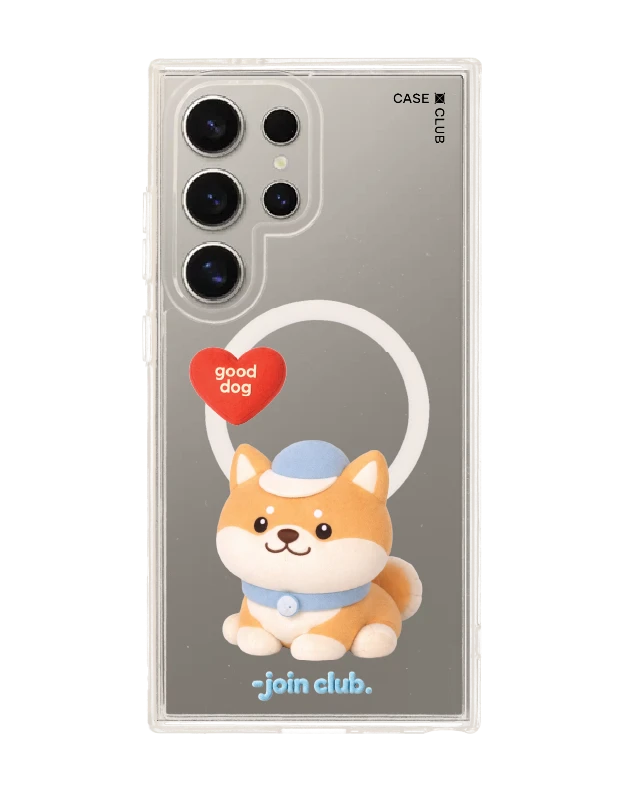 samsung galaxy s24 ultra clear magsafe join the club heartful shiba
