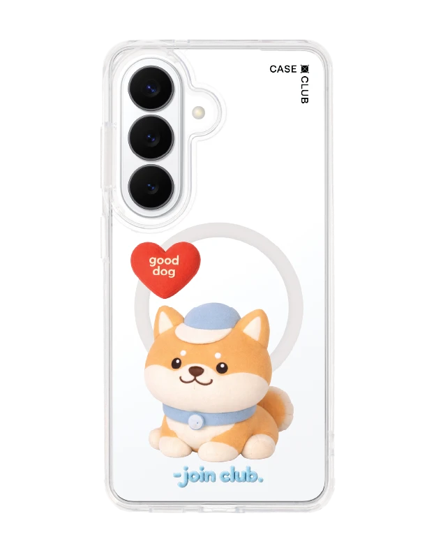 samsung galaxy s26 clear magsafe join the club heartful shiba