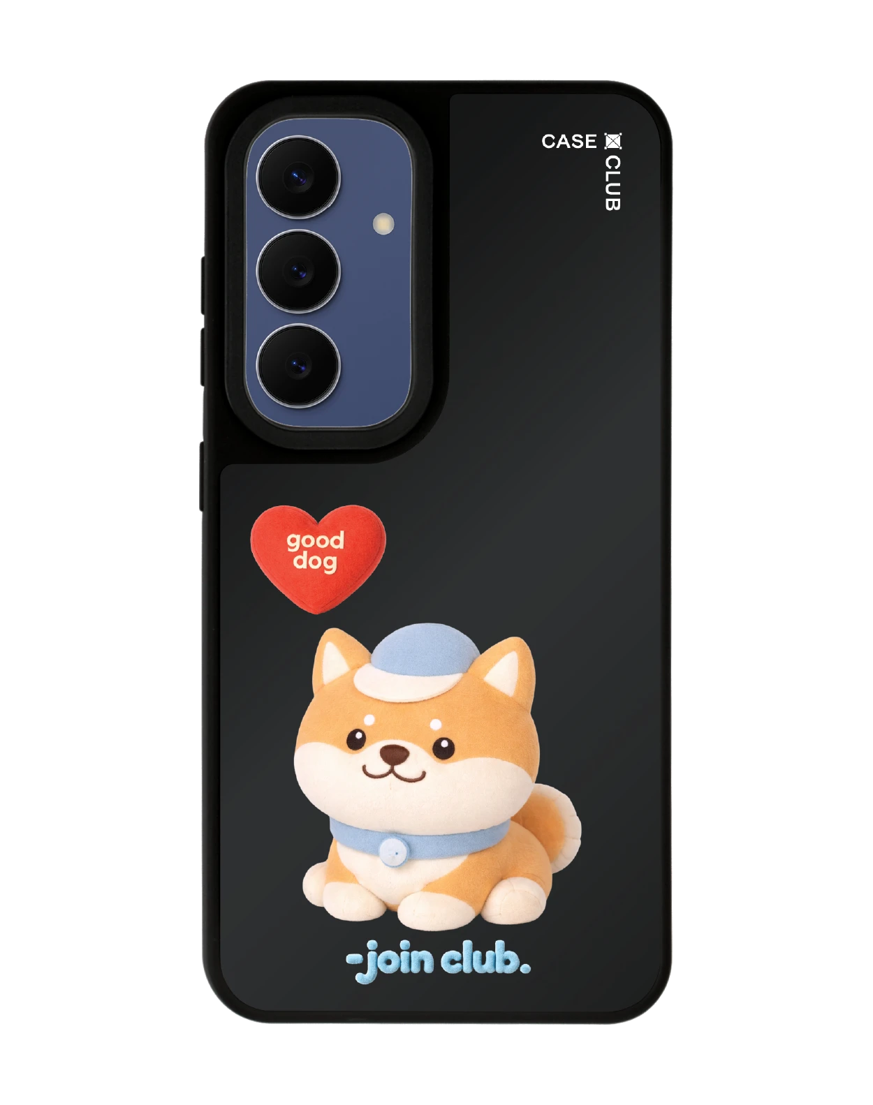 samsung s24 matte black mirror magsafe join the club heartful shiba