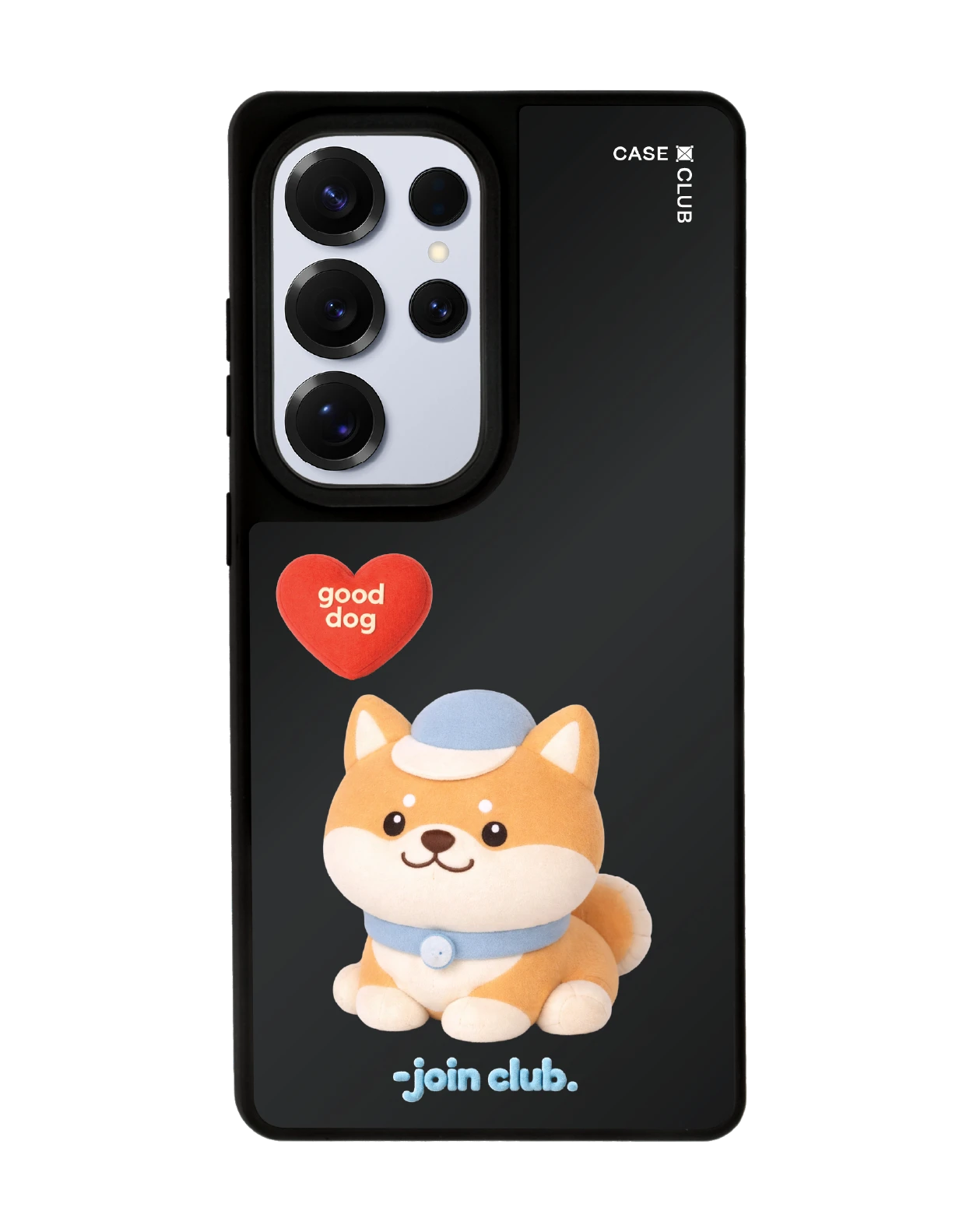 samsung s25 ultra matte black mirror magsafe join the club heartful shiba