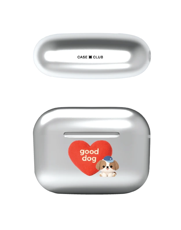 airpods pro 2 silver case join the club heartful shih tzu