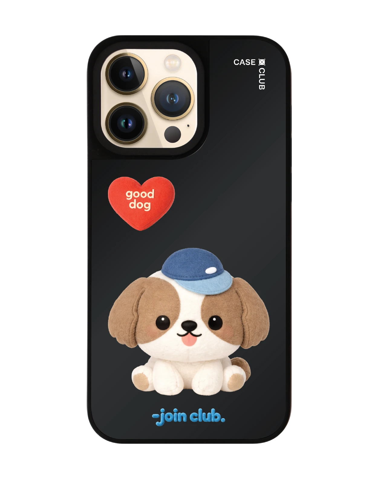 เคสกระจก iphone 14 pro max matte magsafe join the club heartful ชิสุ