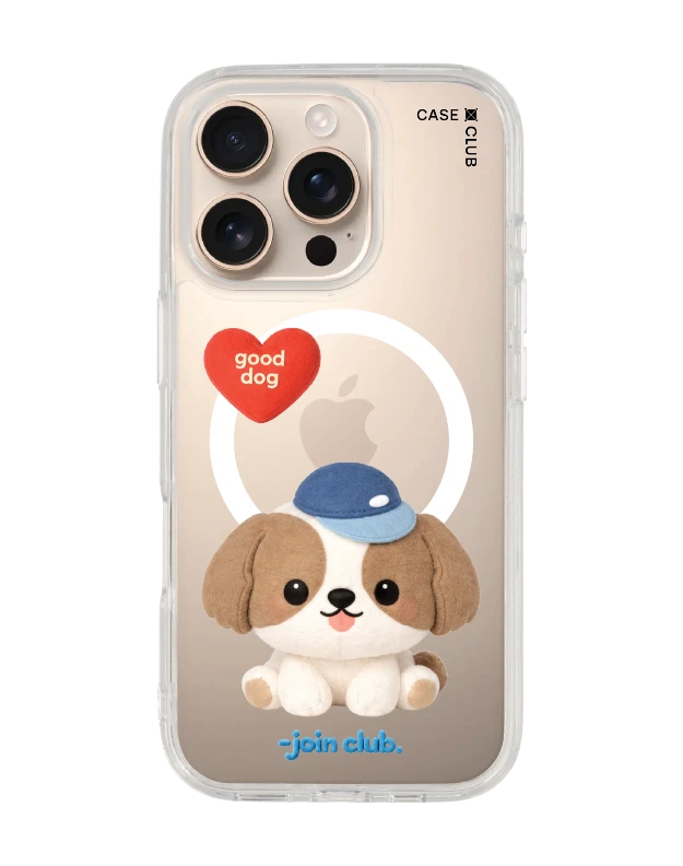 เคสใส iphone 16 pro magsafe join the club heartful ชิสุ