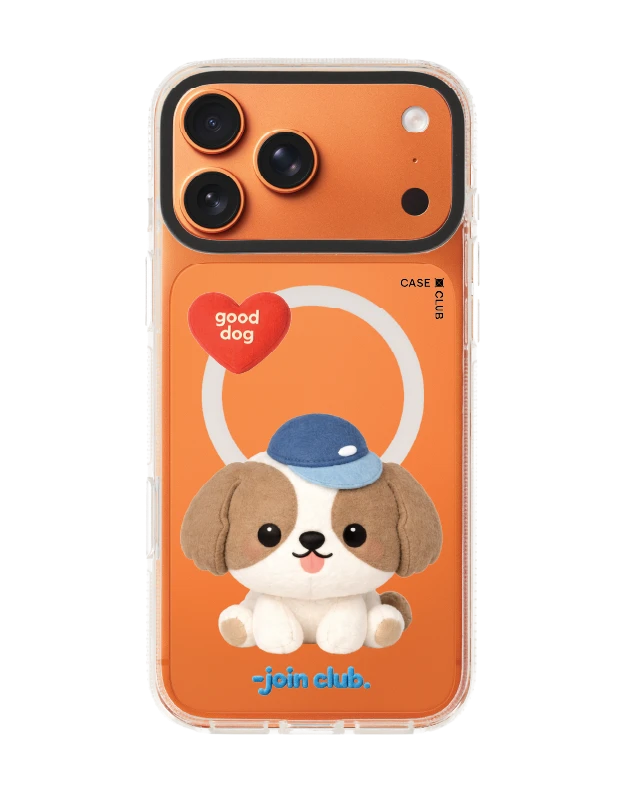 เคสใส iphone 17 pro max clear case magsafe shield join the club heartful ชิสุ