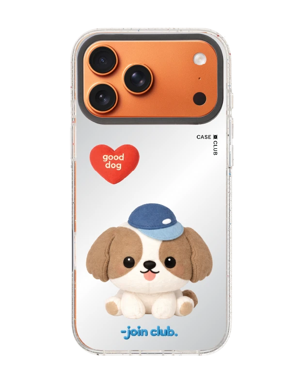 iphone 17 pro max clear mirror magsafe join the club heartful shih tzu