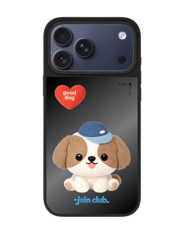 เคสกระจก iphone 17 pro max matte magsafe join the club heartful ชิสุ