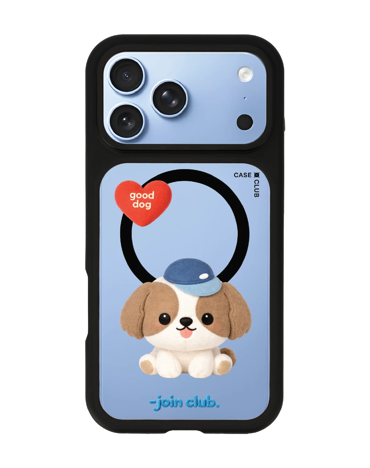 iphone 18 pro max switch black magsafe join the club heartful shih tzu