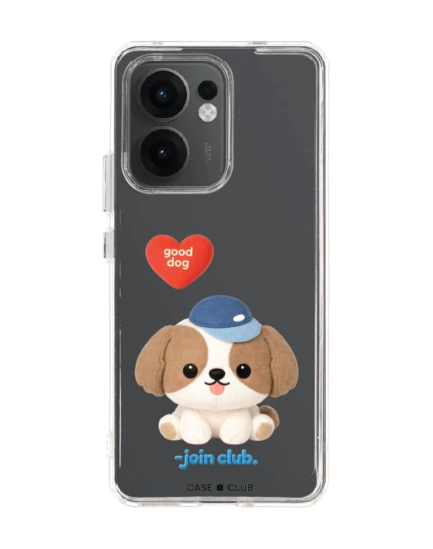 เคสใส oppo reno 13f join the club heartful ชิสุ