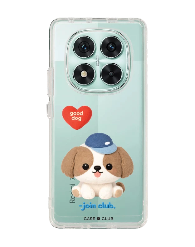 redmi note 14 pro clear case join the club heartful shih tzu