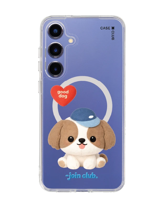 samsung galaxy s25 plus clear magsafe join the club heartful shih tzu