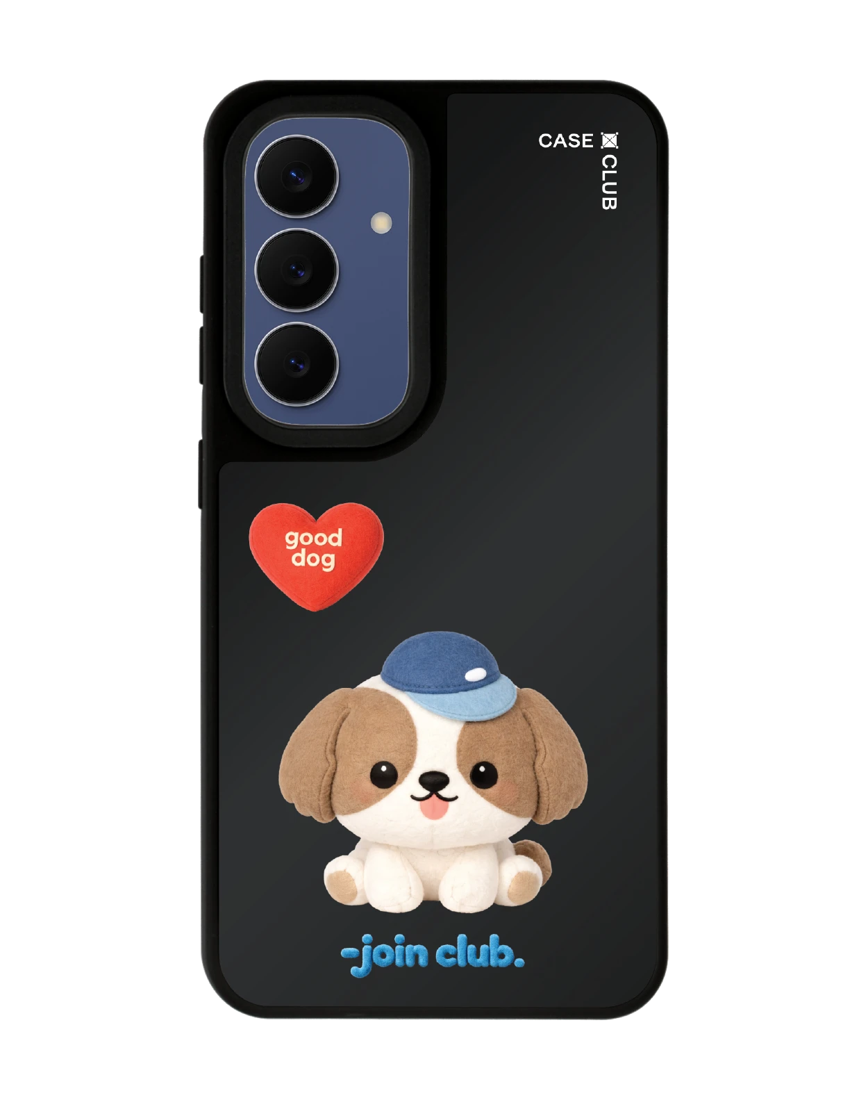 samsung s24 matte black mirror magsafe join the club heartful shih tzu