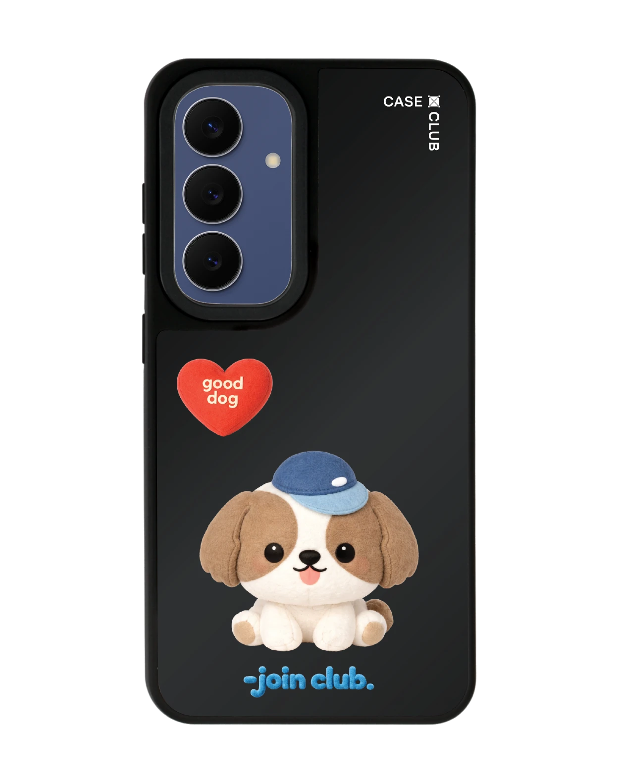 samsung s25 matte black mirror magsafe join the club heartful shih tzu