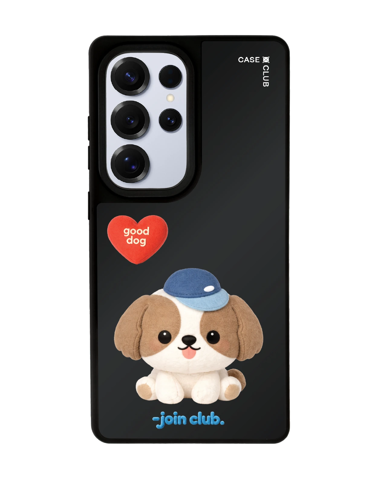 samsung s25 ultra matte black mirror magsafe join the club heartful shih tzu