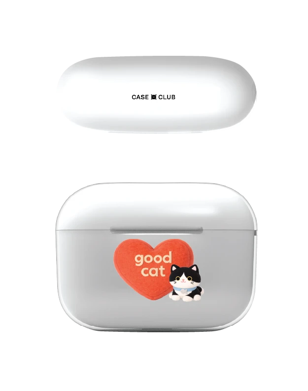 join the club heartful tuxedo cat