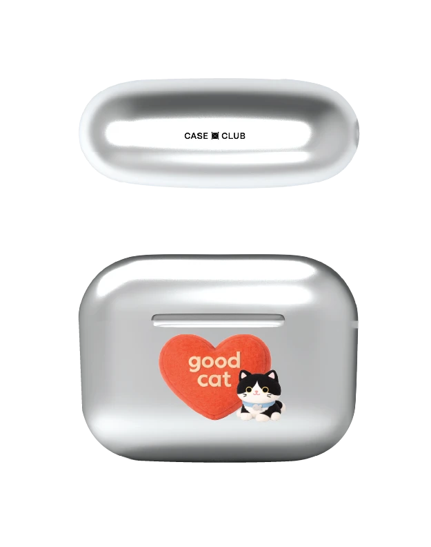 join the club heartful tuxedo cat
